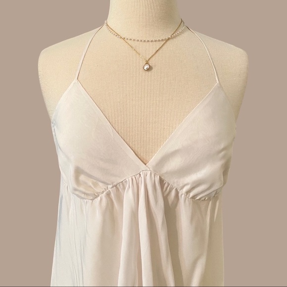 Victoria’s Secret 100% Silk Halter Maxi Dress - Picture 2 of 13